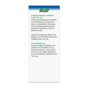 A.Vogel Echinaforce Sterk 1200 mg - 10.89 euro