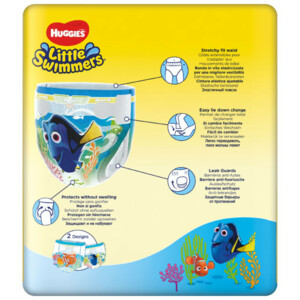 3x Huggies Little Swimmers maat 2-3 (3-8 kg) - 20.35 euro