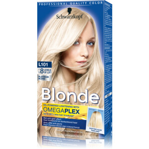 3x Schwarzkopf Permanente Blondering Platinum Blond L101 - 23.15 euro