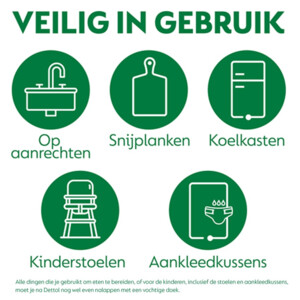 4x Dettol Allesreiniger Power & Fresh Katoenfris - 15.95 euro