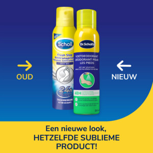 Dr. Scholl's Voetdeodorant Spray - 5.99 euro