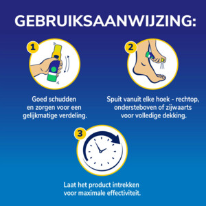 Dr. Scholl's Voetdeodorant Spray - 5.99 euro