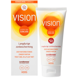 2x Vision Zonnebrand Every Day Sun SPF 50 - 24.59 euro