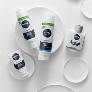 10x NIVEA Men Scheergel Sensitive Mini - 32.79 euro