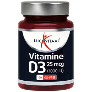 Lucovitaal Vitamine D3 25mcg - 9.99 euro