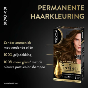 Syoss Oleo Intense Haarverf 5-92 Stralend Rood - 9.49 euro
