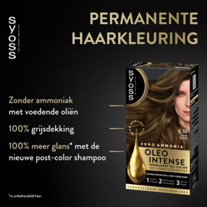 Syoss Oleo Intense Haarverf 6-10 Donkerblond - 9.49 euro