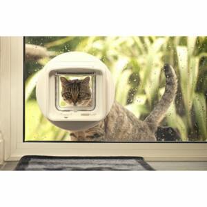Sure Flap Kattenluik Microchip Wit 21 x 21 cm