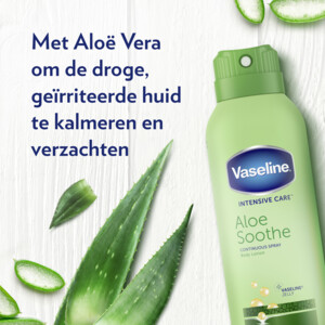 Vaseline Bodylotion Spray Aloe Soothe - 7.99 euro