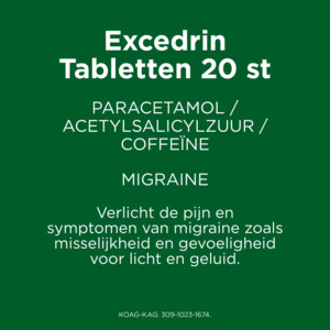 Excedrin Migraine - 9.99 euro