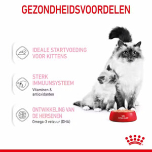 12x Royal Canin Mother & Baby Mousse Kattenvoer Nat 195 gr
