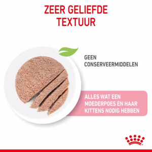 12x Royal Canin Mother & Baby Mousse Kattenvoer Nat 195 gr