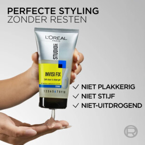 3x L'Oréal Studio Line Invisi Fix 24H Clear & Clean Gel Strong - 20.28 euro
