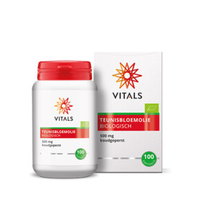 2x Vitals Biologische Teunisbloemolie - 34.93 euro