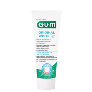 GUM Tandpasta Original White - 7.27 euro