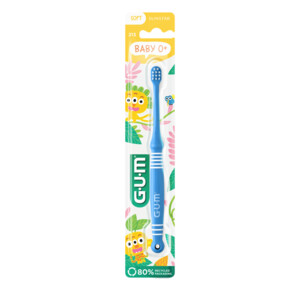 3x GUM Tandenborstel Baby 0-2 jaar - 9.88 euro