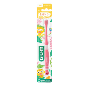 3x GUM Tandenborstel Baby 0-2 jaar - 9.88 euro