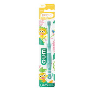 3x GUM Tandenborstel Baby 0-2 jaar - 9.88 euro