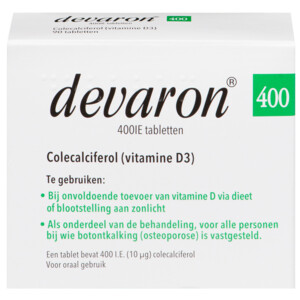 Devaron Vitamine D 400IE - 10.49 euro