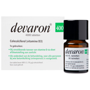 Devaron Vitamine D 400IE - 10.49 euro