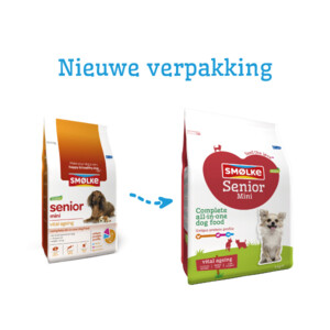 Smolke Hondenvoer Senior Mini 3 kg