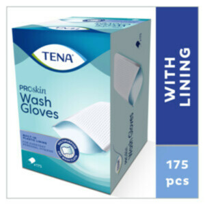 3x TENA Proskin Wash Gloves Plastic Binnenkant - 49.27 euro