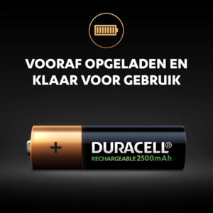 Duracell Oplaadbare Batterijen AA - 20.39 euro