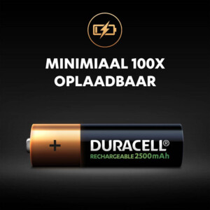 Duracell Oplaadbare Batterijen AA - 20.39 euro