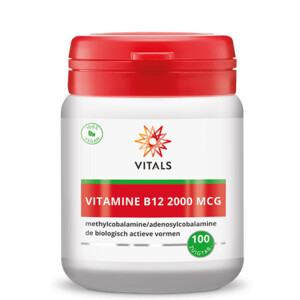 2x Vitals Vitamine B12 2000mcg - 41.96 euro