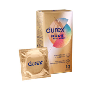 6x Durex Condooms Nude Latex Vrij - 66.49 euro