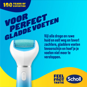 Dr. Scholl's Velvet Smooth Elektronische Voetvijl - 29.99 euro