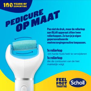 Dr. Scholl's Velvet Smooth Elektronische Voetvijl - 29.99 euro
