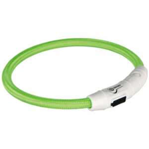 Trixie Halsband Hond Premium Appelgroen 22-35x1 Cm