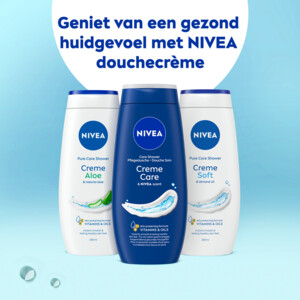 6x NIVEA Douchecrème Care - 26.55 euro