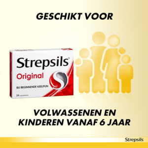 Strepsils Zuigtabletten Original - 6.65 euro