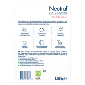 Neutral Waspoeder Kleur 18 Wasbeurten - 7.55 euro