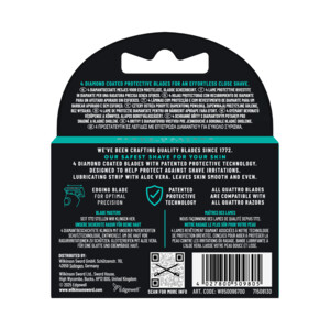 Wilkinson Scheermesjes Quattro Titanium Sensitive - 9.25 euro