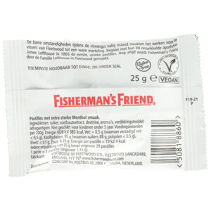 3x Fishermansfriend Original Extra Strong - 4.3 euro
