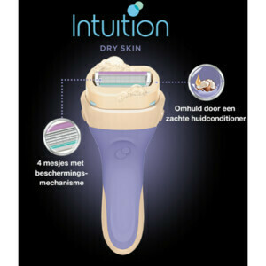 Wilkinson Intuition 2 in 1 Navulmesjes Dry Skin - 12.55 euro