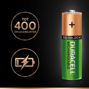 Duracell Oplaadbare Batterijen Plus AA - 21.45 euro