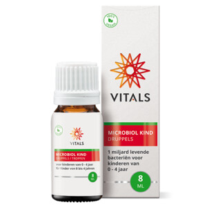 2x Vitals Microbiol Kind 0-4 Jaar Druppels - 25.96 euro