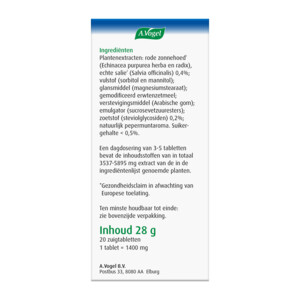 A.Vogel Keeltabletten - 5.55 euro