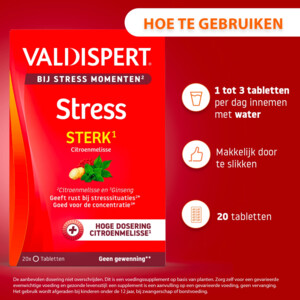 2x Valdispert Stress Moments Sterk - 23.75 euro