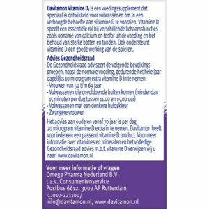 Davitamon Vitamine D Volwassenen - 8.99 euro