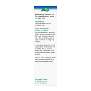A.Vogel Cinuforce Neusspray Sterk - 5.85 euro