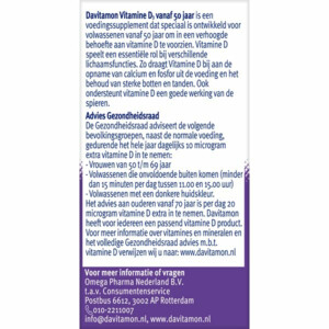 Davitamon Vitamine D3 Vanaf 50 Jaar - 15.09 euro