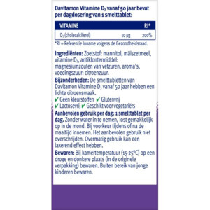 Davitamon Vitamine D3 Vanaf 50 Jaar - 15.09 euro