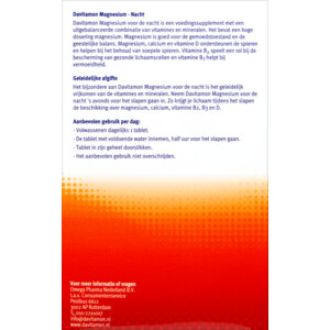 4x Davitamon Magnesium Voor de Nacht - 30.98 euro
