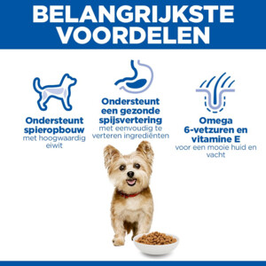 Hill's Science Plan Hondenvoer Adult Small & Mini Kip 1,5 kg