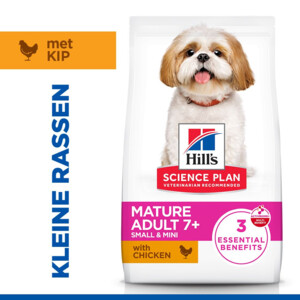 6x Hill's Science Plan Hondenvoer Mature Adult Small & Mini Kip 1,5 kg